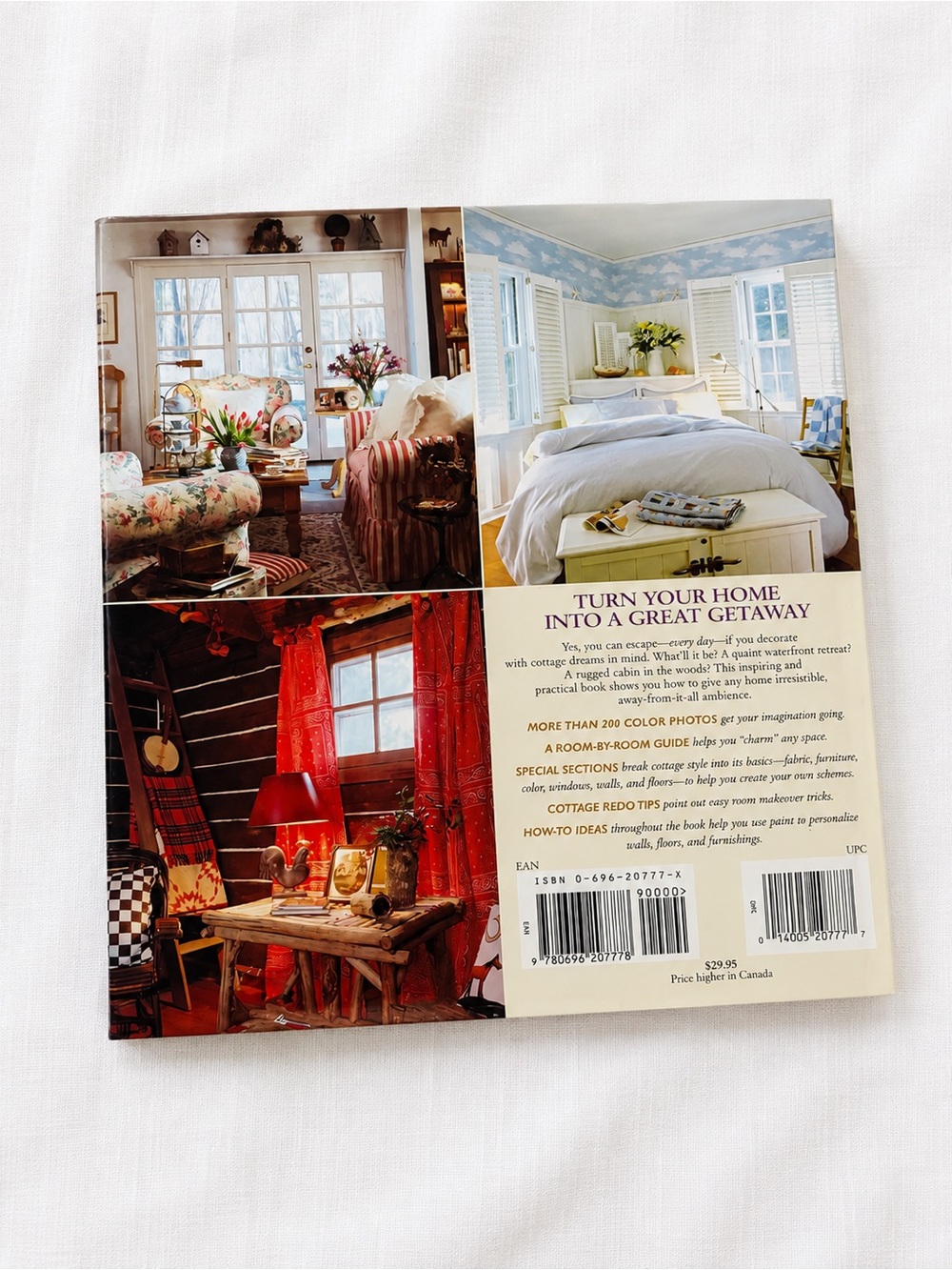 Better Homes And Gardens Cottage Style Book - Yellow Plaid Accents - Picture 3 of 3